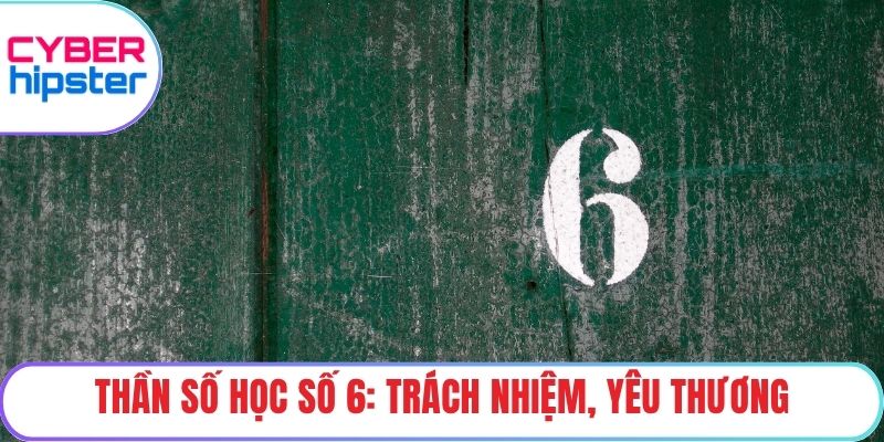 Thần số học số 6